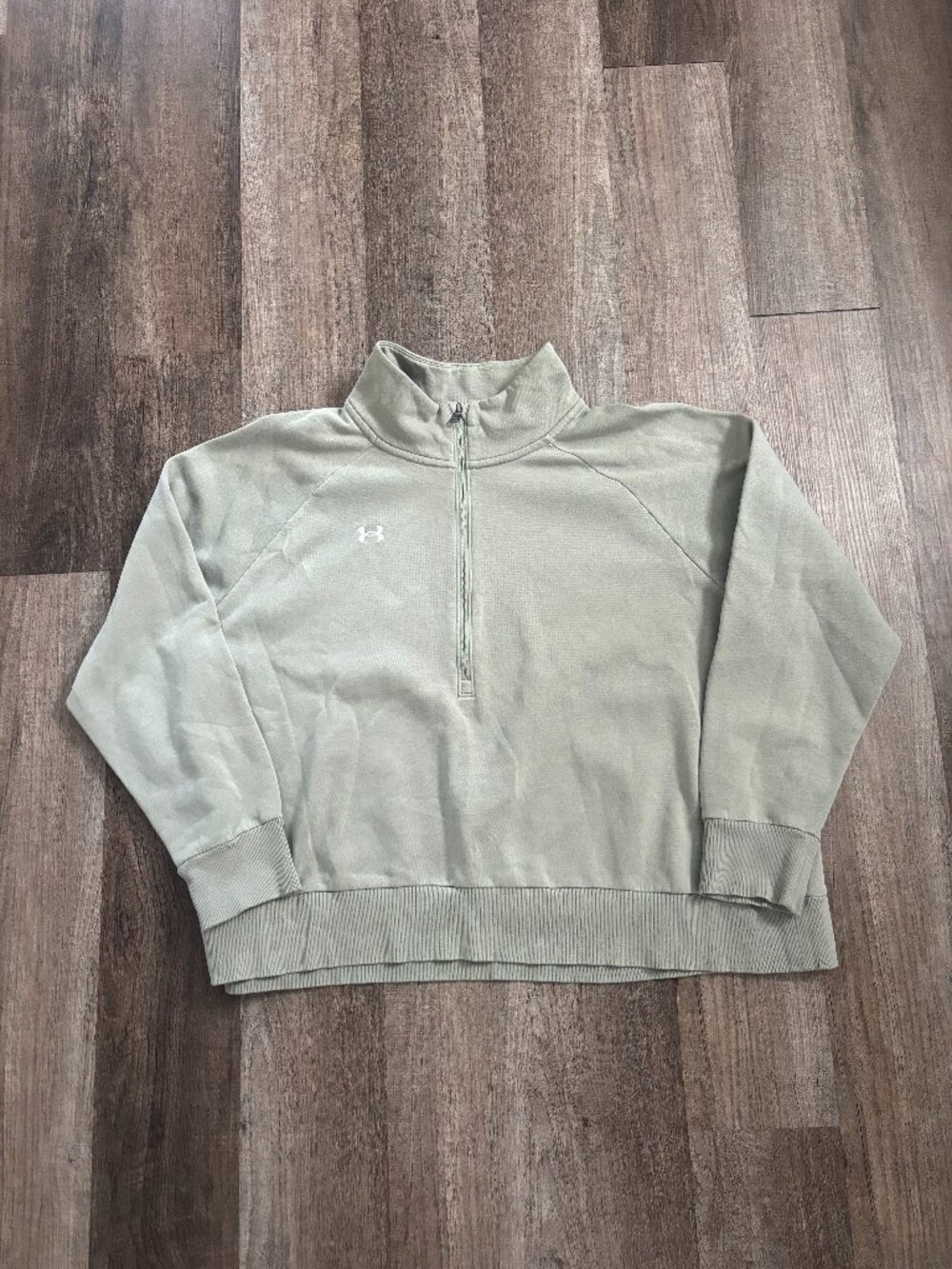 Under Armour Quarterzip Sweatshirt Sage Green